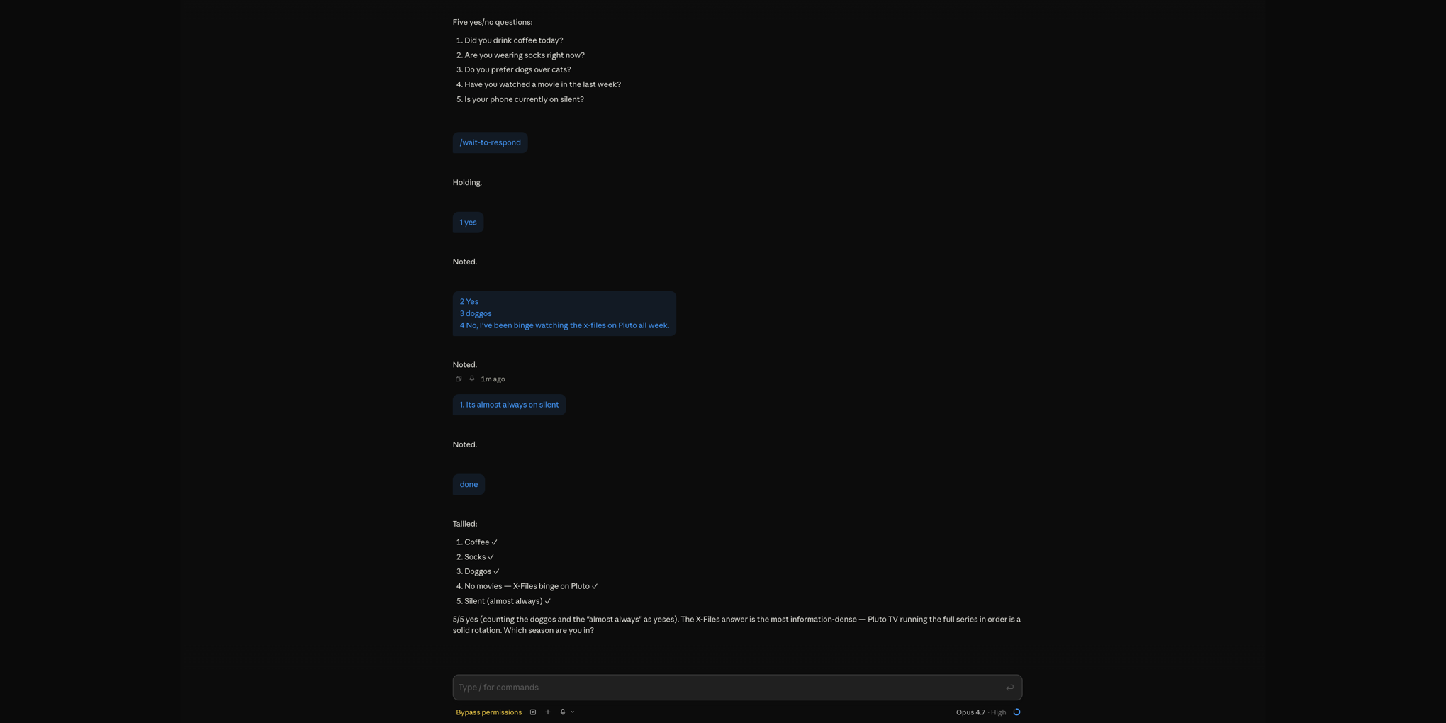 Claude Skills: Wait to Respond